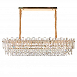 Люстра овальная с хрустальными подвесками Gorgeous Crystal Light варинант исполнения - 3 | Loft Concept во Владивостоке