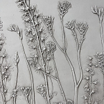 Панно Серые цветы варинант исполнения - 4 | Loft Concept во Владивостоке