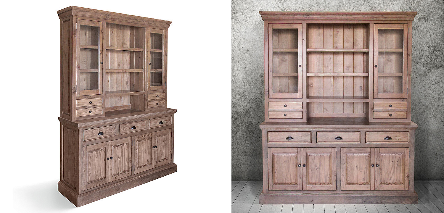 Шкаф Lazzaro Provence HARMONIE British Tan big Шкаф Lazzaro Provence HARMONIE British Tan big - Loft-Concept во Владивостоке