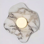 Бра с основанием волнистой формы Shaw Marble Lighting варинант исполнения - 1 | Loft Concept во Владивостоке