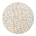 Столик с инкрустацией с перламутровым узором Jean Cream варинант исполнения - 2 | Loft Concept во Владивостоке