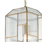 Подвесной светильник с рельефным стеклом Embossed Glass варинант исполнения - 1 | Loft Concept во Владивостоке