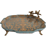 Блюдо фарфоровое Птичий взгляд Lolo варинант исполнения - 2 | Loft Concept во Владивостоке