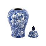 Ваза с крышкой в китайском стиле Гранатовое дерево Blooming Pomegranate варинант исполнения - 4 | Loft Concept во Владивостоке