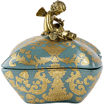 Фарфоровая шкатулка Angel with a rose варинант исполнения - 1 | Loft Concept во Владивостоке