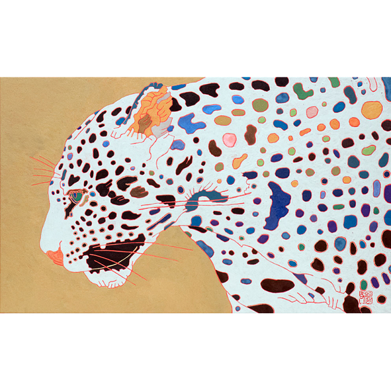 Картина Белый Ягуар White Predatory Jaguar Мульти Картина Белый Ягуар White Predatory Jaguar Мульти во Владивостоке | Loft Concept