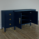 Большой Комод-буфет Elsa Dreams Blue с ящиками варинант исполнения - 4 | Loft Concept во Владивостоке