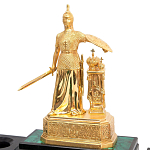 Настольный письменный набор из малахита и долерита Leader Organizer варинант исполнения - 3 | Loft Concept во Владивостоке