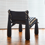 Кресло черно-белое со съемными подушками Celebrity варинант исполнения - 3 | Loft Concept во Владивостоке