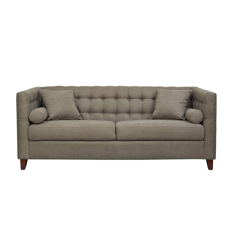 Диван LAMPERT SOFA Бежево-серый Диван LAMPERT SOFA Бежево-серый во Владивостоке | Loft Concept