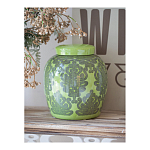 Банка с крышкой Porcelain Malachite Jar варинант исполнения - 3 | Loft Concept во Владивостоке