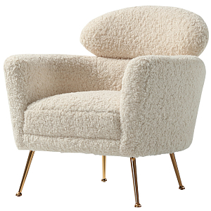 Кресло Milk Boucle Chair