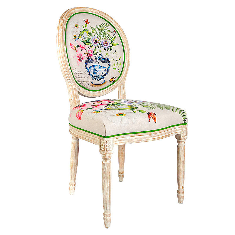 Стул Exotic Bouquet Stool Бежевый Мульти Стул Exotic Bouquet Stool Бежевый Мульти во Владивостоке | Loft Concept