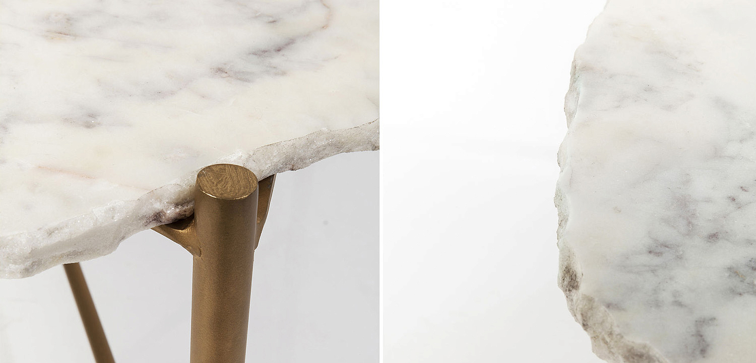 Кофейный стол White Stone - Loft-Concept во Владивостоке