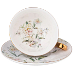 Чайная пара из фарфора 200 мл Grey Tea Porcelain Set варинант исполнения - 1 | Loft Concept во Владивостоке