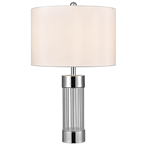 Настольная лампа с Абажуром Серебро MANTRA Table Lamp