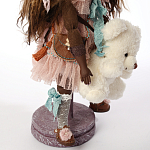 Авторская кукла Девочка с медвежонком варинант исполнения - 2 | Loft Concept во Владивостоке