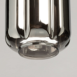 Люстра с 5-ю плафонами серого цвета Smoked Prism варинант исполнения - 5 | Loft Concept во Владивостоке