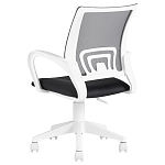 Офисное кресло с основанием из белого пластика Desk chairs Black варинант исполнения - 5 | Loft Concept во Владивостоке