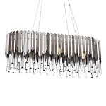 Большая многоярусная люстра Iroh Future Хром варинант исполнения - 1 | Loft Concept во Владивостоке