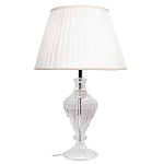 Настольная лампа хрустальная с абажуром Diamond Fragments варинант исполнения - 1 | Loft Concept во Владивостоке