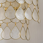 Бра с декором из натуральной морской ракушки Iridescent Light варинант исполнения - 7 | Loft Concept во Владивостоке