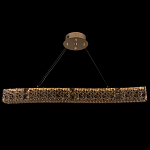 Люстра волнистой формы с текстурной огранкой Reflection of Reality варинант исполнения - 6 | Loft Concept во Владивостоке