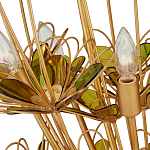 Люстра золотого цвета в форме цветка Hanging Flowers варинант исполнения - 1 | Loft Concept во Владивостоке