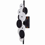 Бра светодиодное из черно-белых дисков Contrast Sample варинант исполнения - 3 | Loft Concept во Владивостоке