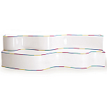 Дизайнерский модульный диван волнистой формы с цветным принтом Poltronova Superonda Sofa варинант исполнения - 5 | Loft Concept во Владивостоке