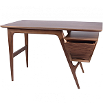 Письменный стол прямоугольный с 2-мя ящиками и полкой Idenontal варинант исполнения - 5 | Loft Concept во Владивостоке