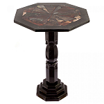 Кофейный стол из натуральных камней Змеевик и Яшма Natural Stone Tables варинант исполнения - 9 | Loft Concept во Владивостоке