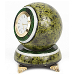 Часы настольные в виде шара из натурального камня Ball Stone Clock варинант исполнения - 5 | Loft Concept во Владивостоке
