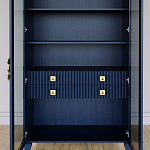 Дизайнерский шкаф витрина Elsa Dreams Blue с 4-мя ящиками варинант исполнения - 6 | Loft Concept во Владивостоке