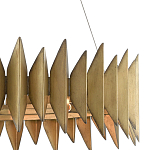 Люстра круглая с фактурным абажуром Graduated Heights варинант исполнения - 1 | Loft Concept во Владивостоке