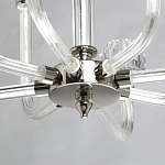 Люстра с 8-ю лампами и гранеными стеклянными плафонами Prism Gala варинант исполнения - 11 | Loft Concept во Владивостоке