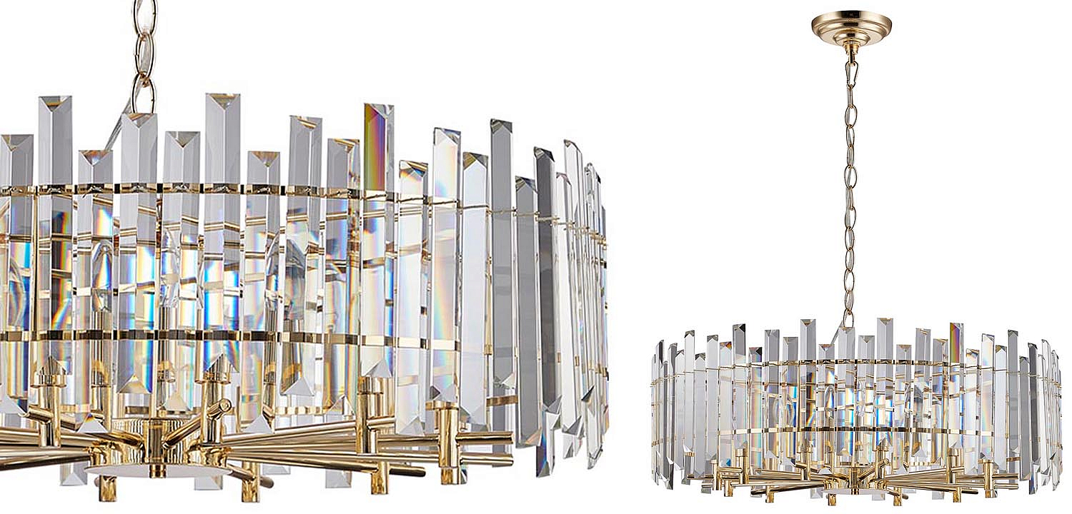 Люстра Langley Chandelier gold 80 Люстра Langley Chandelier gold 80 - Loft-Concept во Владивостоке