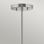 Потолочный светильник с двухслойным белым текстильным абажуром Hinkley варинант исполнения - 13 | Loft Concept во Владивостоке