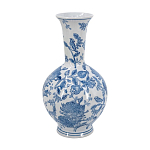 Ваза фарфоровая с синими цветочными мотивами Independence варинант исполнения - 2 | Loft Concept во Владивостоке