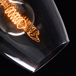 Люстра линейная с 5-ю разноцветными стеклянными плафонами Kaleido варинант исполнения - 11 | Loft Concept во Владивостоке