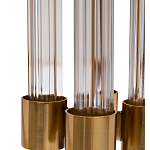 Торшер металлический со стеклянным основанием Intersection варинант исполнения - 2 | Loft Concept во Владивостоке