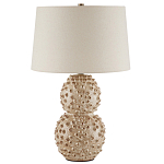 Настольная лампа с декоративными элементами в виде ракушек Frosting варинант исполнения - 3 | Loft Concept во Владивостоке