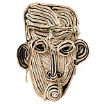 Арт-Объект из нитей Черно-Белый портрет Joana Schneider  варинант исполнения - 4 | Loft Concept во Владивостоке