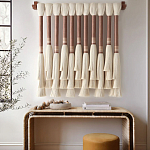 Плетеное настенное украшение с кистями Caballo Wall Hanging варинант исполнения - 1 | Loft Concept во Владивостоке