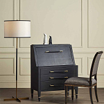 Торшер с тканевым абажуром в форме цилиндра Pinwheel Shape Base варинант исполнения - 5 | Loft Concept во Владивостоке