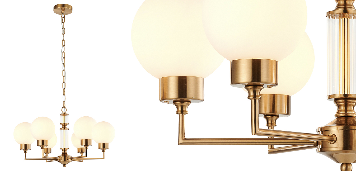 Люстра Zibille Chandelier Brass 58 Люстра Zibille Chandelier Brass 58 - Loft-Concept во Владивостоке