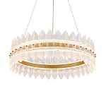 Люстра круглая с декоративными элементами в виде лепестков Round Light Flashing варинант исполнения - 1 | Loft Concept во Владивостоке