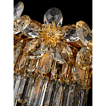 Бра с декоративными элементами в виде крупных хрустальных цветов Palace Gardens варинант исполнения - 3 | Loft Concept во Владивостоке