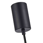 Подвесной светильник с рифленым стеклянным плафоном цилиндрической формы ARTICOLO варинант исполнения - 4 | Loft Concept во Владивостоке