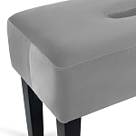 Мягкий  пуф на черных ножках Winton Pouf варинант исполнения - 26 | Loft Concept во Владивостоке